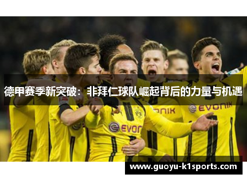 德甲赛季新突破：非拜仁球队崛起背后的力量与机遇